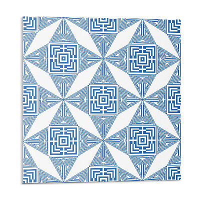 Plăci de vinil Model de grilă geometrică