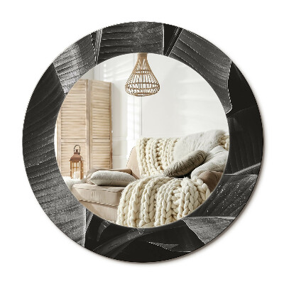 Oglinda perete decorativa rotunda Palmieri tropicali