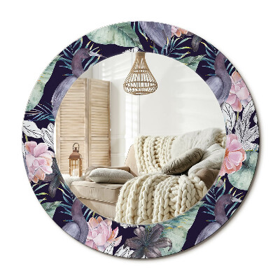 Oglinda rotunda imprimata Stârci păsări