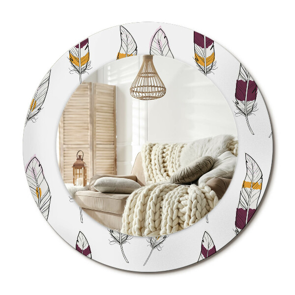 Oglinda rotunda imprimata Pene