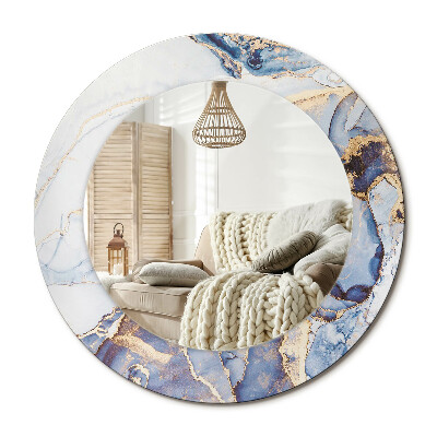 Oglinda rotunda imprimata Artă abstractă