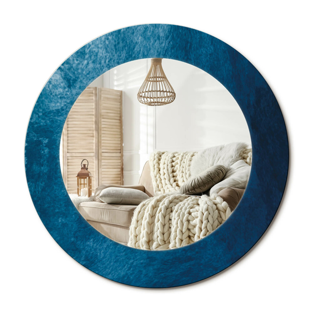 Oglinda rotunda imprimata Artă abstractă