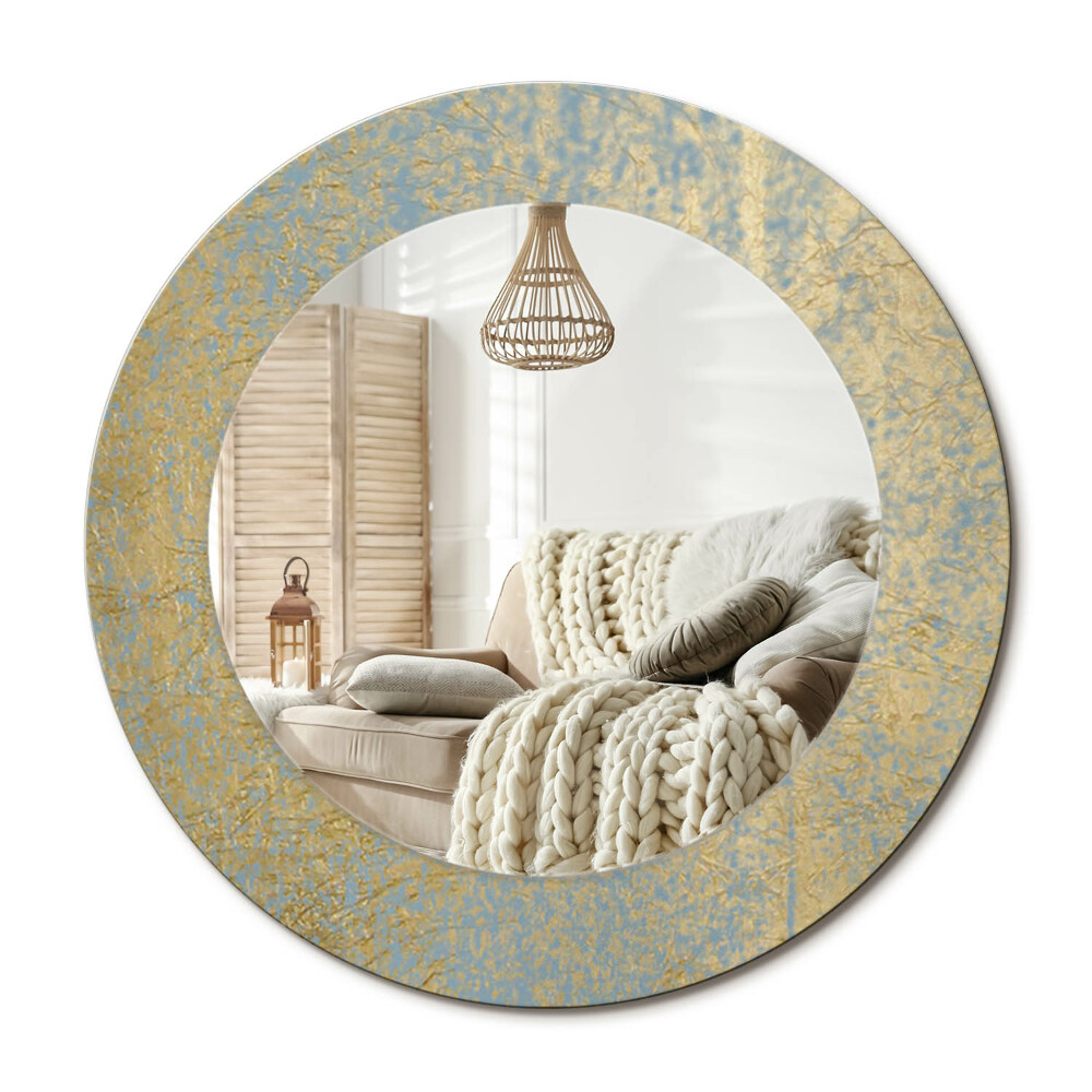 Decor oglinda rotunda Model de mansardă