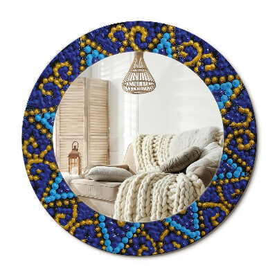 Oglinda perete decorativa rotunda Model de carnaval