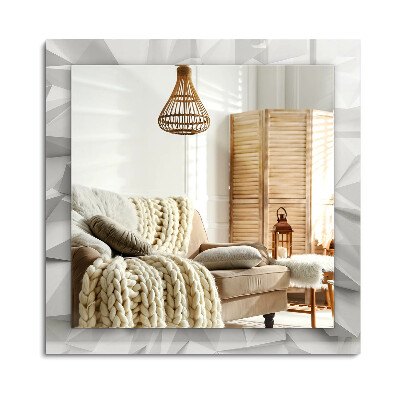 Oglinda dreptunghiulară decor perete Forme geometrice abstracte