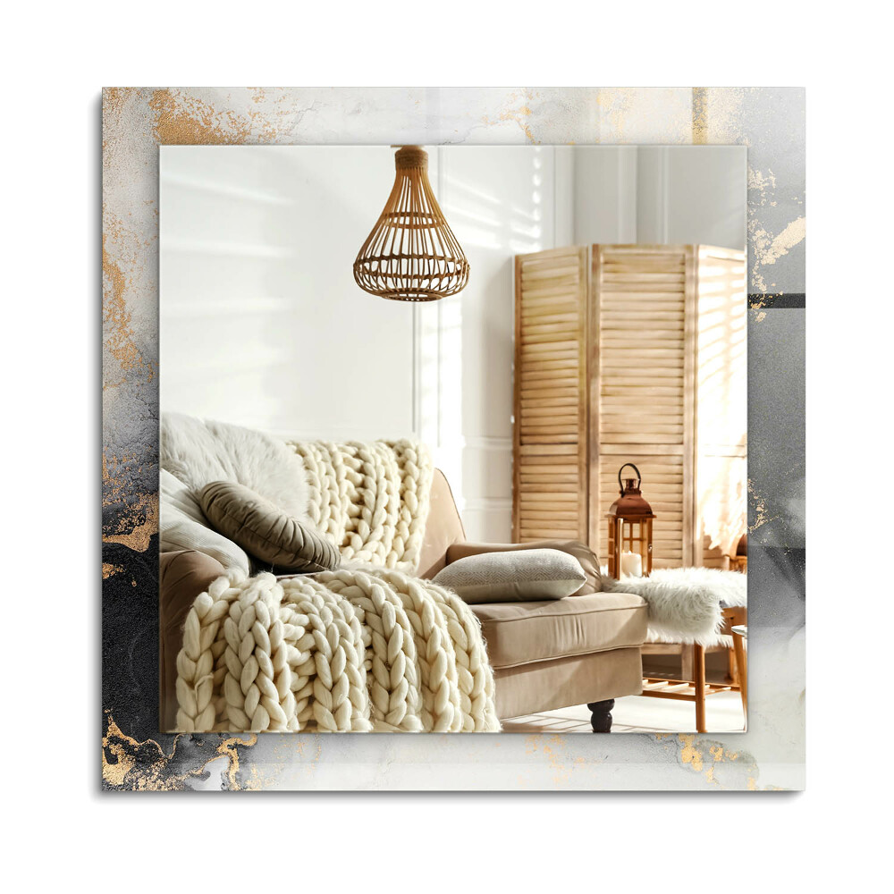 Oglinda dreptunghiulară imprimata Artă modernă abstractă