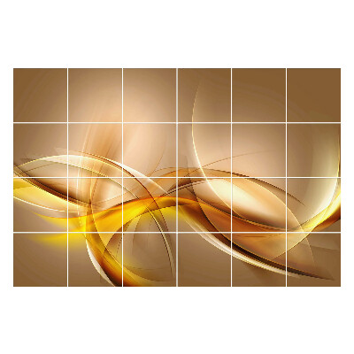 Autocolante gresie Unde abstracte în mișcare