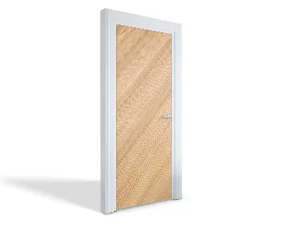 Autocolant pentru uși Textură de lemn
