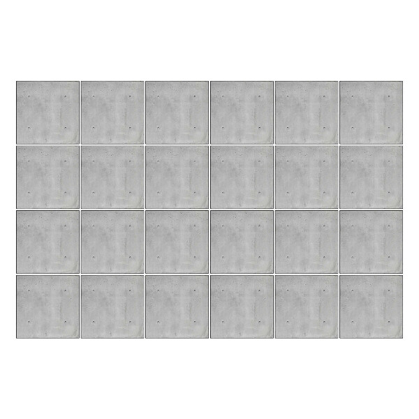 Autocolante gresie Dispunerea geometrică a plăcilor