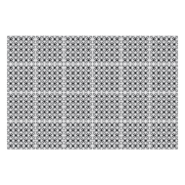 Autocolante gresie si faianta Simetrii geometrice