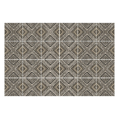 Autocolante gresie si faianta Motive geometrice cu romburi