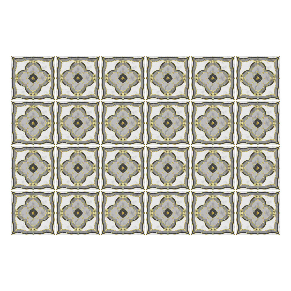 Autocolante gresie Ornamente într-o grilă