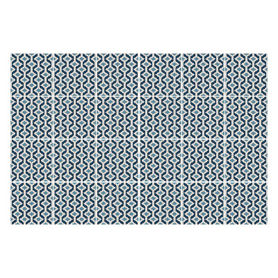 Autocolante gresie si faianta Figuri geometrice într-o grilă