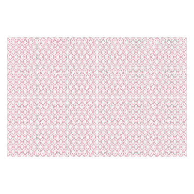 Autocolante gresie si faianta Romburi delicate într-o grilă