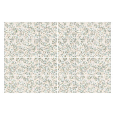 Autocolante gresie si faianta Frunze într-un aranjament delicat