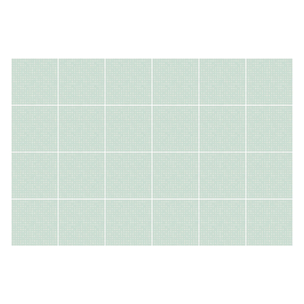 Autocolante pentru gresie O grilă delicată de puncte