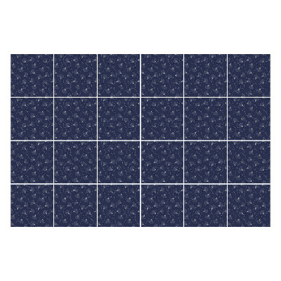 Autocolante gresie si faianta Valuri cu frunze