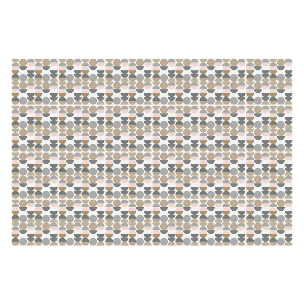 Autocolante gresie si faianta Motive geometrice ovale