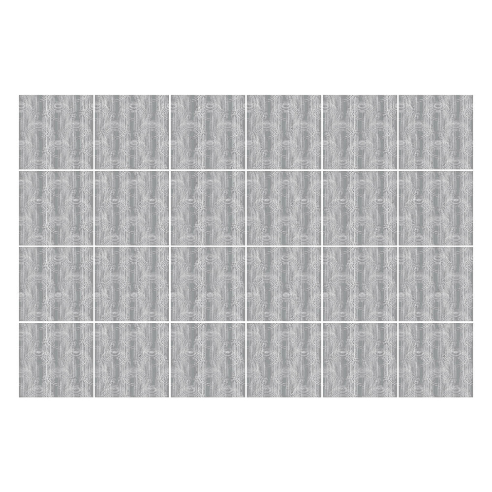 Autocolante gresie Valuri în rânduri regulate