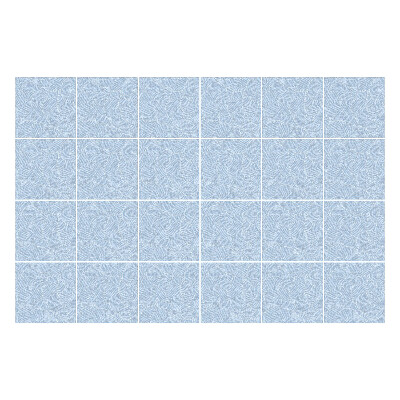 Autocolante gresie Linii ondulate delicate