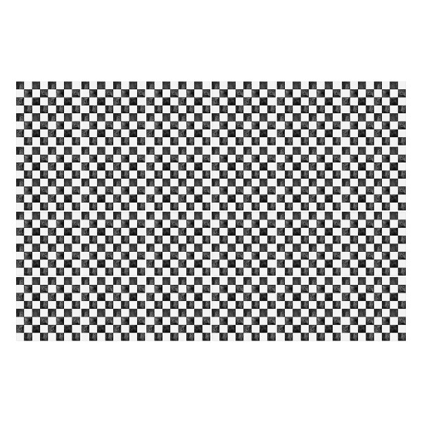 Autocolante pentru gresie O tablă de șah făcută din pătrate