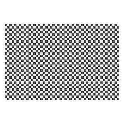Autocolante pentru gresie O tablă de șah făcută din pătrate