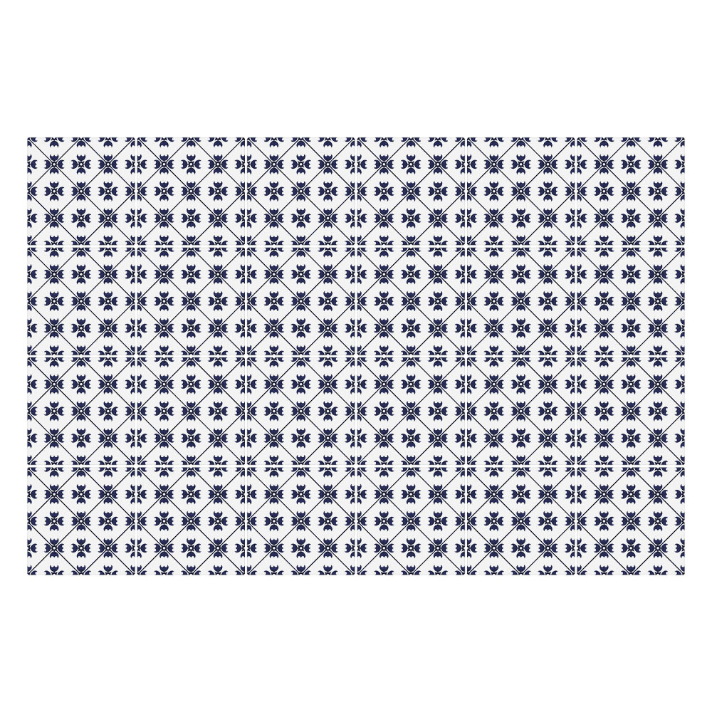 Autocolante gresie si faianta Motiv clasic de plante