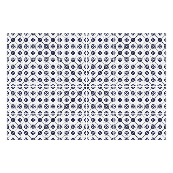 Autocolante gresie si faianta Motiv clasic de plante