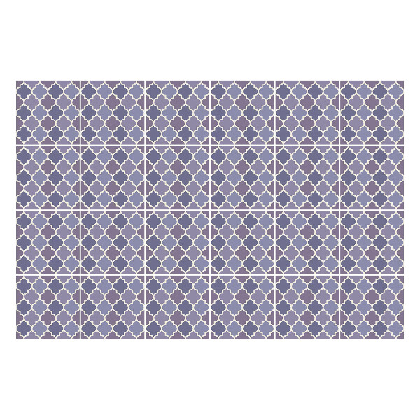 Autocolante gresie Forme geometrice într-o grilă