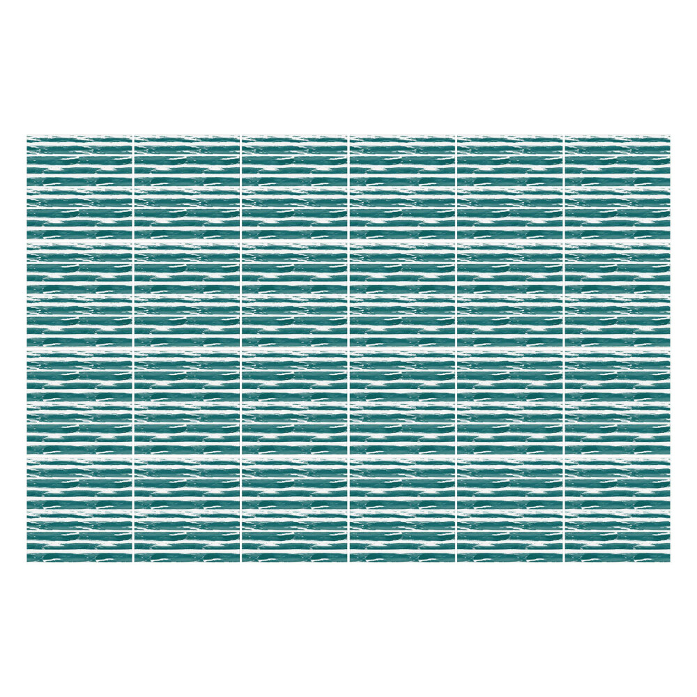 Autocolante pentru gresie Valuri împotriva liniilor