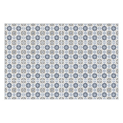 Autocolante gresie si faianta Motiv floral într-o plasă