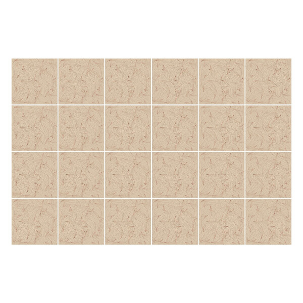 Autocolante pentru gresie Frunze împletite în fundal