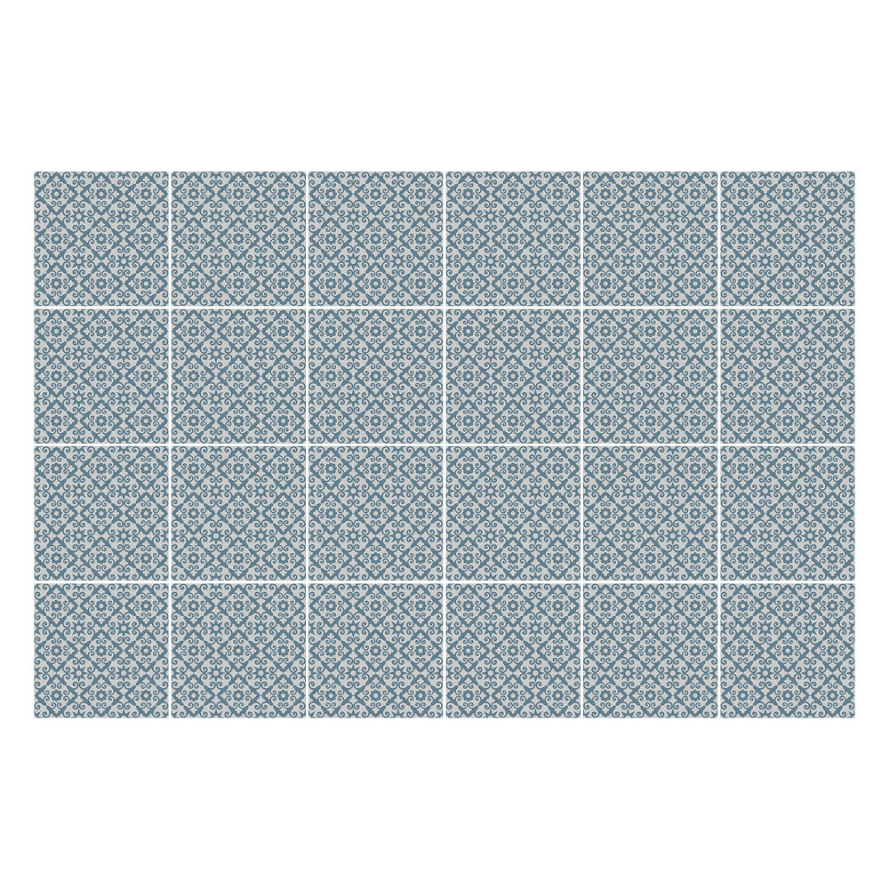 Autocolante gresie Motive florale delicate