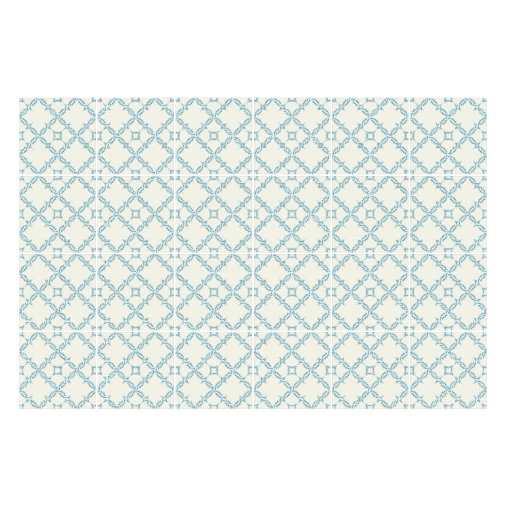 Autocolante gresie si faianta Forme geometrice într-o grilă