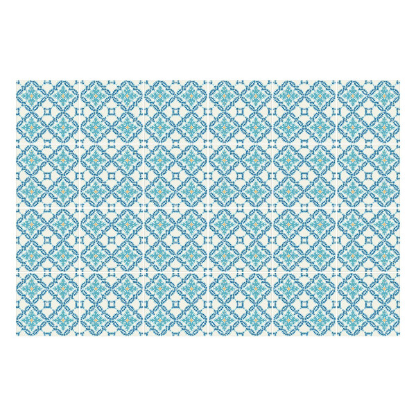 Autocolante gresie si faianta Motive florale geometrice