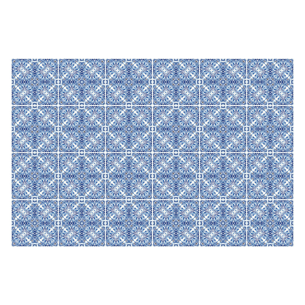 Autocolante gresie si faianta Ornamente florale în stil clasic