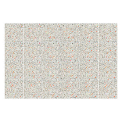 Autocolante pentru gresie Motiv floral cu frunze