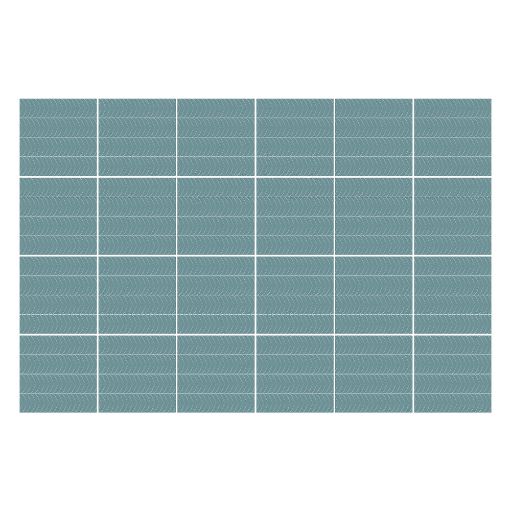 Autocolante gresie si faianta Valuri într-un model obișnuit