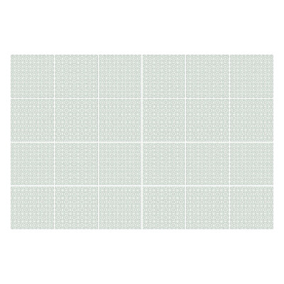 Autocolante pentru gresie Motiv geometric delicat