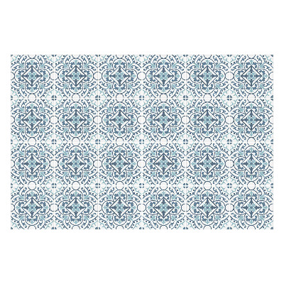 Autocolante gresie Ornamente florale într-o plasă