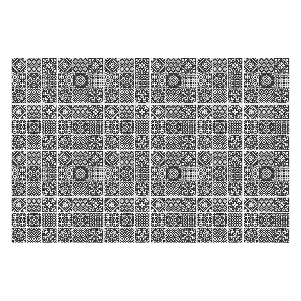 Autocolante gresie Motive geometrice în carouri