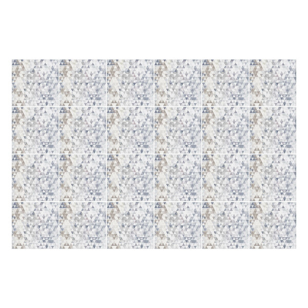 Autocolante pentru gresie Geometria triunghiului