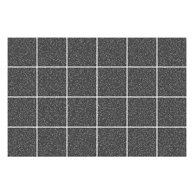 Autocolante gresie Puncte delicate în plasă