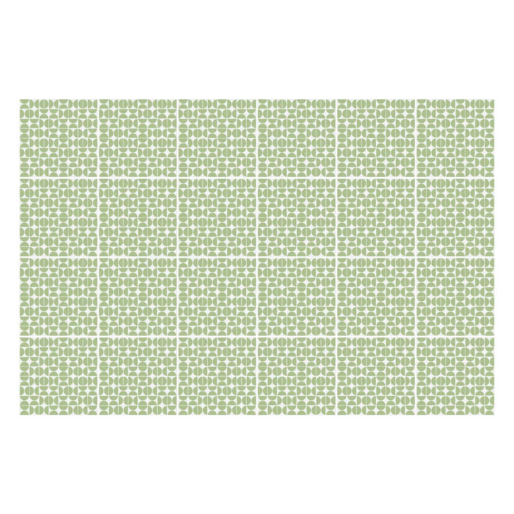 Autocolante gresie si faianta Geometrie ovală într-o grilă