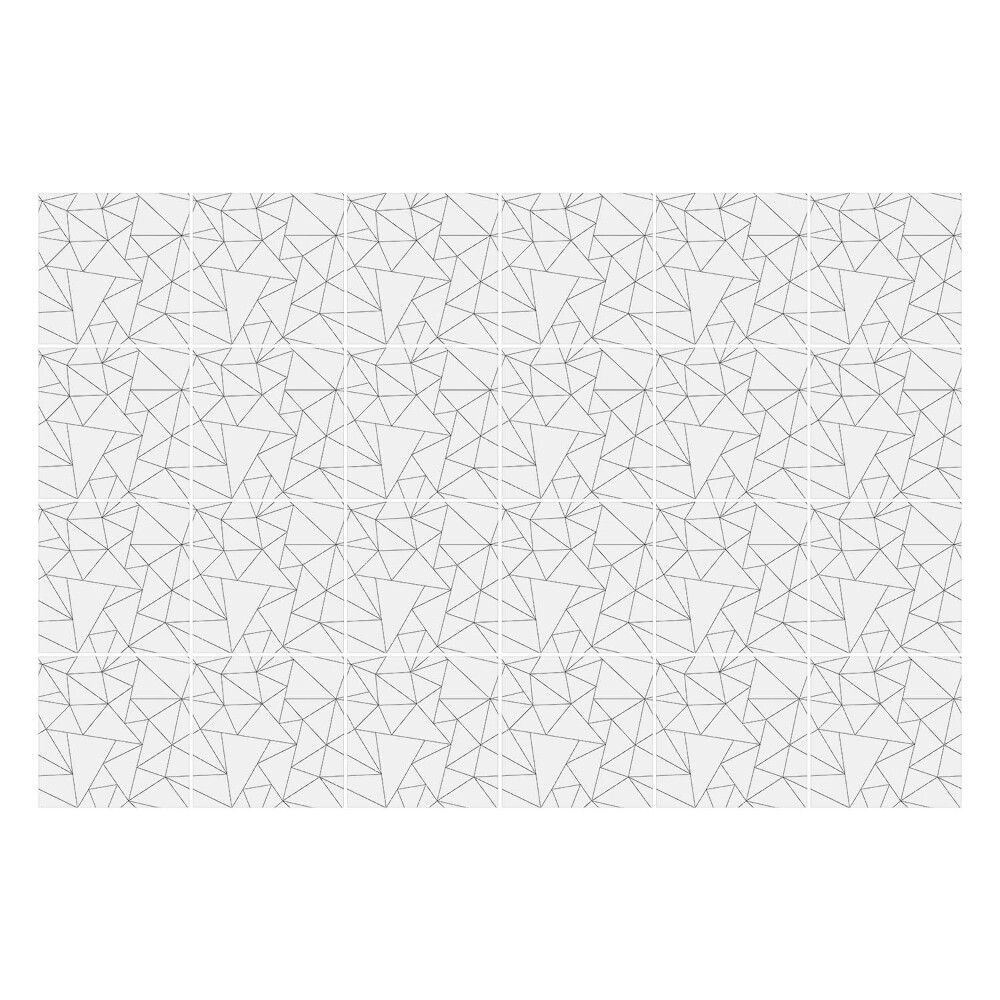 Autocolante gresie Geometria triunghiului