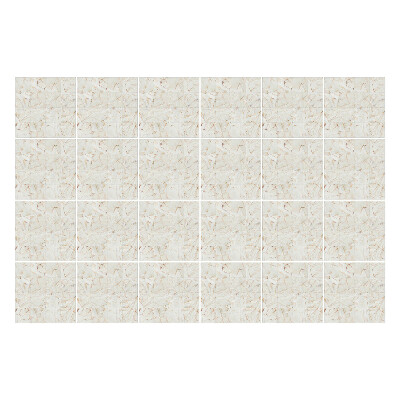 Autocolante gresie Frunze delicate din material textil