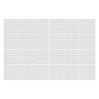 Autocolante gresie si faianta Cercuri într-un aranjament regulat