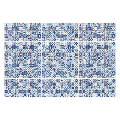 Autocolante gresie si faianta Placi albastre