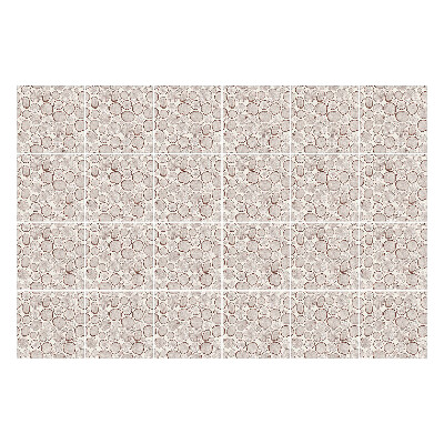 Autocolante pentru gresie Trunchiuri mici de copaci