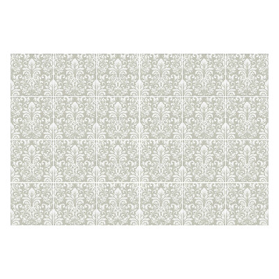 Autocolante pentru gresie Ornamente florale elegante